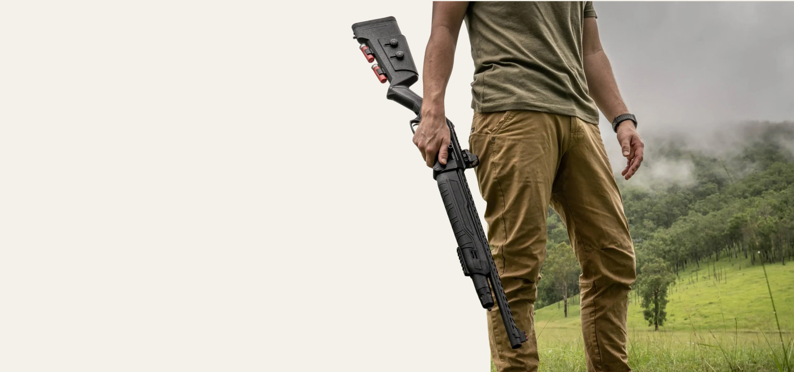 Axor Arms shotgun in the field